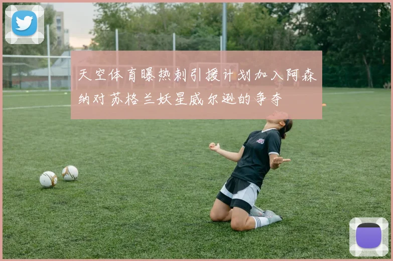 天空体育曝热刺引援计划加入阿森纳对苏格兰妖星威尔逊的争夺